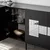Hanah Home Konzola Paris, 180x80x40 cm, Crna