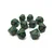 Kockice Chessex - Opaque - Dusty Green & Copper - (10)