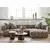 Rjava keramična visoka vaza (višina 39 cm) – House Nordic