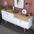 Hanah Home Konzola GD110, 180x87,6x45 cm, Bela-orah