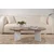 Hanah Home Klub sto Sable, 119x40x60cm, Braon