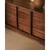 Rjava TV omarica v orehovem dekorju 200x47x40 cm Onix – Kave Home