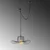 Opviq Luster Tel-6731, 98x38 cm, E27