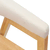 vidaXL Jedilni stoli 2 pcs Naravna 54 x 57 x 73 cm