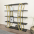 Conceptum Hypnose Polica 120x120x25cm Crno-Zlatna