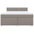 Vidaxl Box spring postelja z vzmetnico taupe 180x200 cm blago