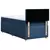 vidaXL vidaXL Box spring postelja z vzmetnico modra 90x190 cm blago, (21291216)