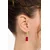Thomas Sabo CR727-414-10 Gold-plated single creole w. green Goldbears in midi version in Midiversion
