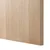 BESTA Komb.odlaganje,staklena vrata, belo b. im. hrastovine Lappviken/Sindvik im. b. b. hrast staklo, 120x42x193 cm
