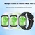 Smorss Zamenska narukvica za pametne satove za Huawei Watch Fit3/Fit4/4Pro, Crna