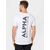 ALPHA INDUSTRIES Majica, bela