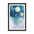 Plakat s paspartujem nočno nebo - 20x30 white