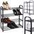 Vilde 569732 -Metalni stalak za obuću na 4 nivoa 49,5 x 18,5 x 56,5cm