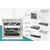 Digitus 10 omrežni komplet, omarica 6U, polica, PDU, 8-portno stikalo, patch panel CAT 6, siva | Omrežni komplet | DN-10-SET-1 | 254 mm (10) omrežni komplet podjetja je idealna vsestranska rešitev