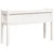 Vrtna sadilica s nogama bijela 110x31x70 cm od masivne borovine