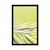 Plakat palmov list - 60x90 black