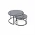 Hanah Home Milas 60 set klub stolova, crna