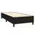 Vidaxl Box spring postelja z vzmetnico črn 90x190 cm blago