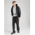 JACK & JONES Majica JCOUNION svetlo siva/bela