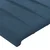 Uzglavlje s ušima tamnoplavo 93x23x118/128 cm baršunasto