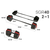 Set variabilne ročke in fitnes drog do 40 kg