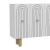 Hanah Home Konzolni sto Woise Bohem KM120, 120x75x29.6 cm, Beli