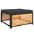 Vrtni tabure s jastukom 68 x 68 x 30 cm masivno bagremovo drvo