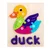 shumee Lesena sestavljanka - Raca in žaba - Duck & Frog