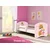 Deciji krevet ACMA II 160x80 + dusek 6 cm WHITE33