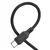 Hoco Kabel USB-C na USB-C Hoco 3 A, 60 W, 1 m, X90, črn