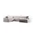 ATELIER DEL SOFA Ugaona sofa Melva (L15 + C + O2 + Chl Right)