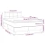 vidaXL Box spring postelja z vzmetnico črna 120x200 cm žamet