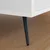 Noge za stajanje 2 pcs Crna 56 x 56 x 100 mm Željezo