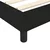 vidaXL Box spring postelja z vzmetnico črna 140x200 cm blago