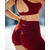 Avenox Ženski šorc Contour Seamless, Crveni