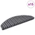 Samoljepljivi stepenasti ulošci 15 pcs Siva 65 x 21 x 4 cm