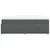 Vidaxl Box spring posteljni z vzmetnico temno siv 140x190 cm blago
