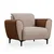 Atelier del Sofa Fotelja Aren 85x85x100cm Bež-Cimet