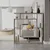 Hanah Home Polica za knjige, 125x128.6x22cm, Pesak