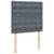 vidaXL Box spring postelja z vzmetnico temno siva 80x200 cm žamet