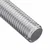 Navojni štapovi 12 pcs Srebrno M6 x 120 mm Metal
