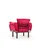 Atelier del Sofa Fotelja Nitta 95x85x70cm Bordo
