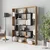 Hanah Home Esteban Black Ud Polica za knjige 120x156x22cm, Braon crna