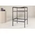 Venture Design Barski stol Polly 45x40x66 cm črne barve