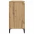 Komoda boja hrasta artisan 102x35x70 cm konstruirano drvo