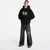 Mikina PLEASURES Dynamic Hoodie Black M