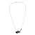 Ogrlica z obeskom ALCHEMY GOTHIC - Black Rose Enigma - Kositer - P913
