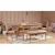 Hanah Home Trpezarijska stolica Vina Sandalye 47x89x46cm Bež