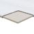 Vidaxl Blazine za vzmetnice Bela 70 x 200 cm Lateks