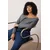 Trendyol Curve Ženska bluza Tbbaw25Af00024, Siva